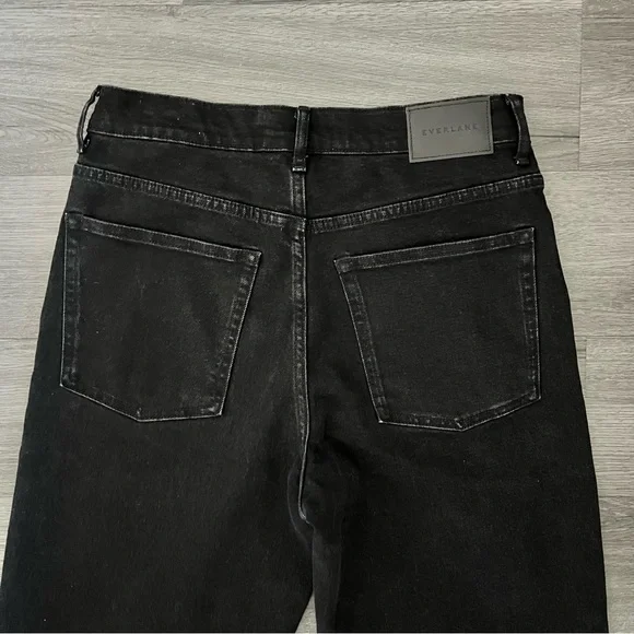 Everlane Women's The Way-High Jean Size 28 Long High-Rise Straight Leg Black - Picture 11 of 15